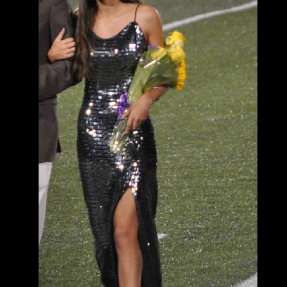 NBD sequin gown